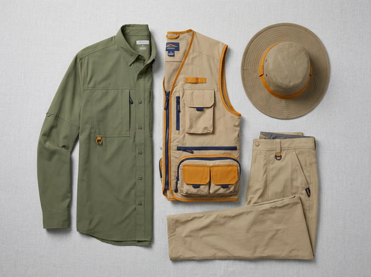Marine and outdoor retail brand fishing apparel program