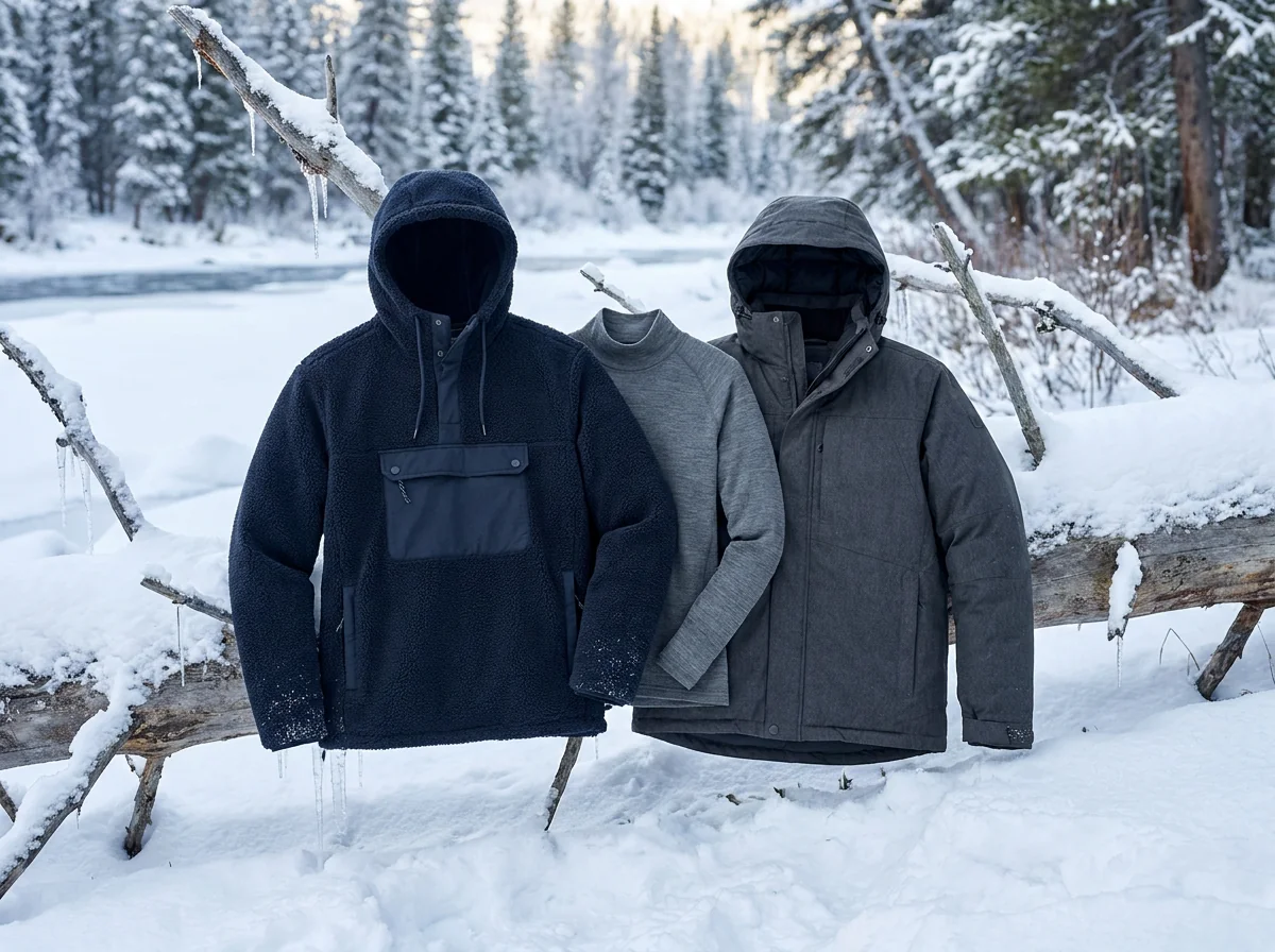 Work-crew and guide-service fishing apparel program