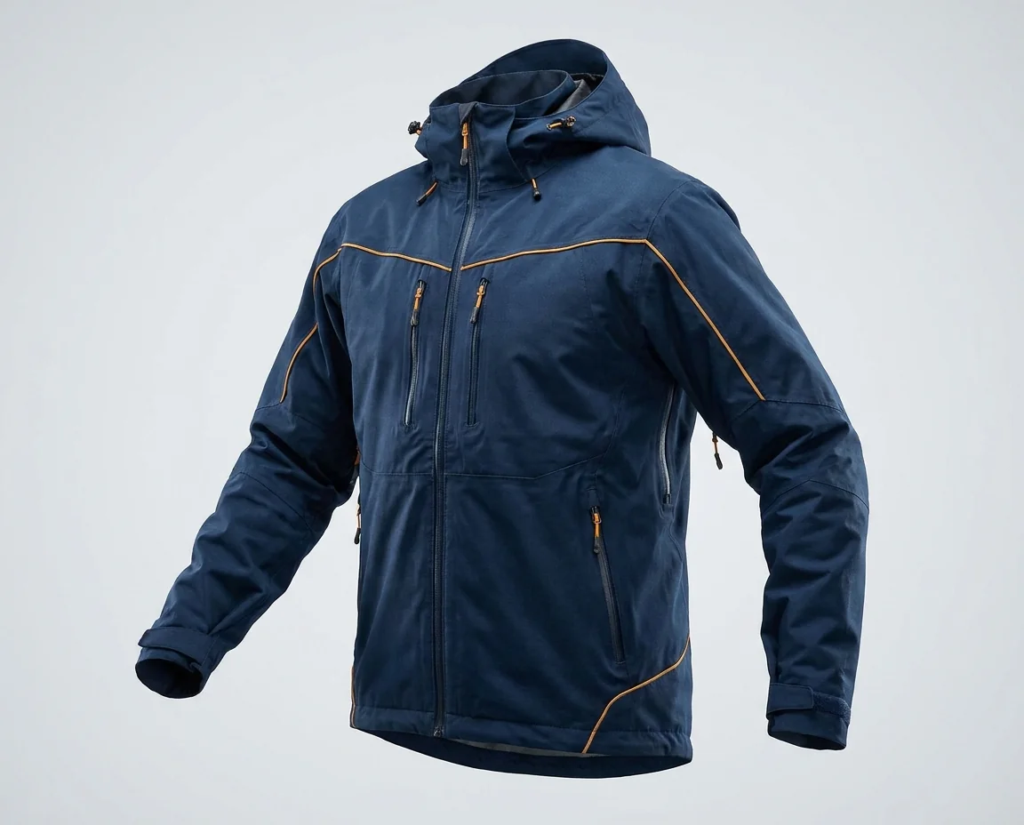 Private-label fishing apparel program on the production line