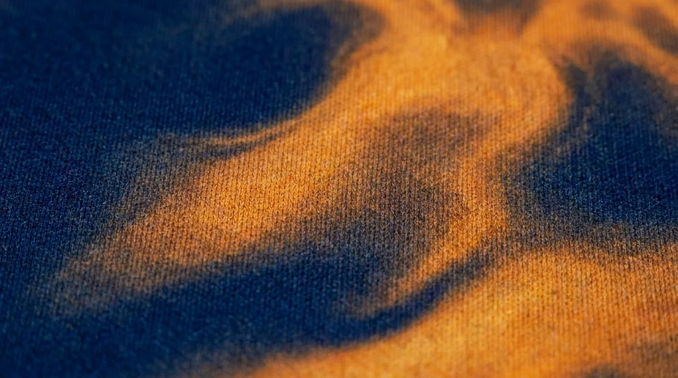 Dye-sublimation shirt print after 50 plus home washes