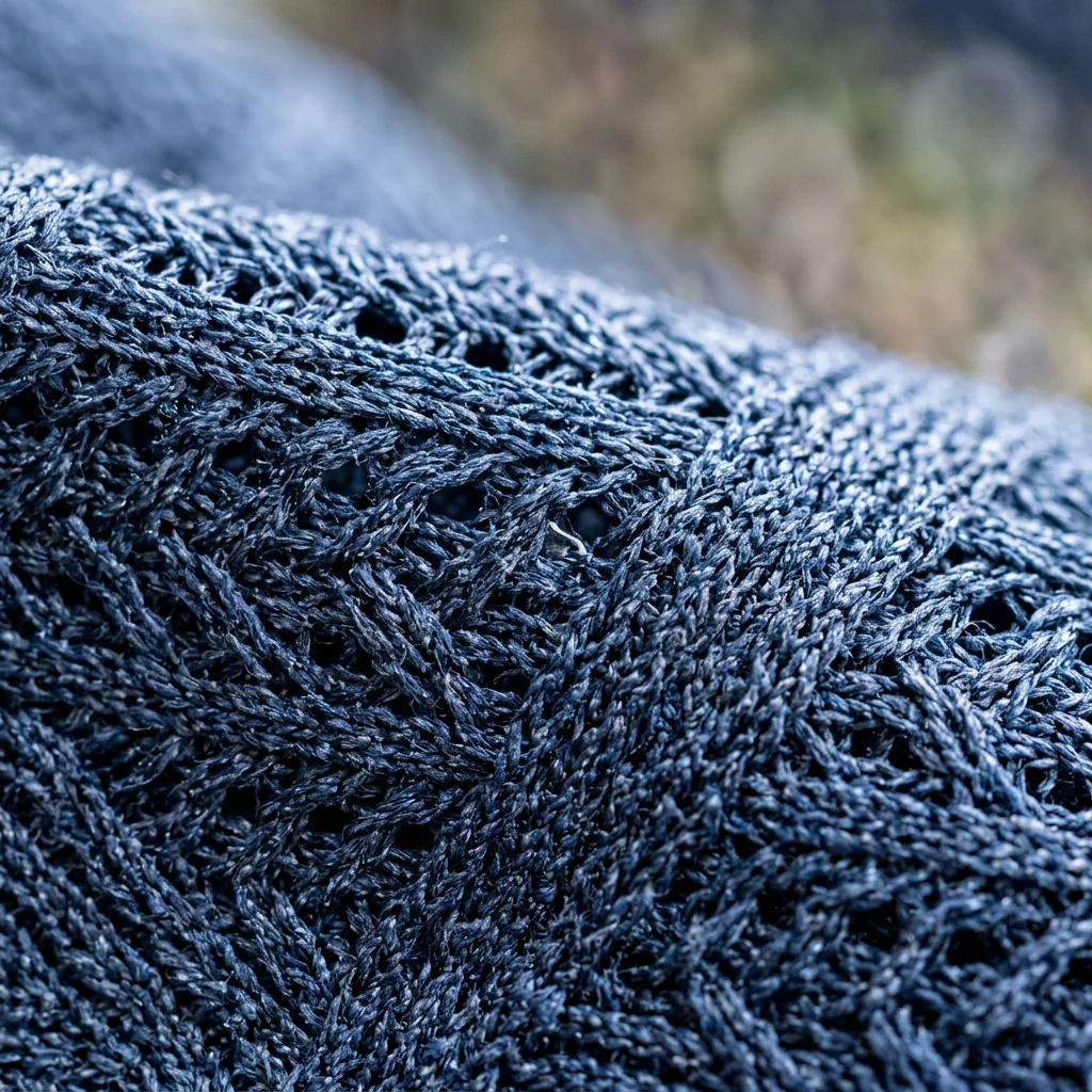 Quick-dry moisture-wicking fabric close-up