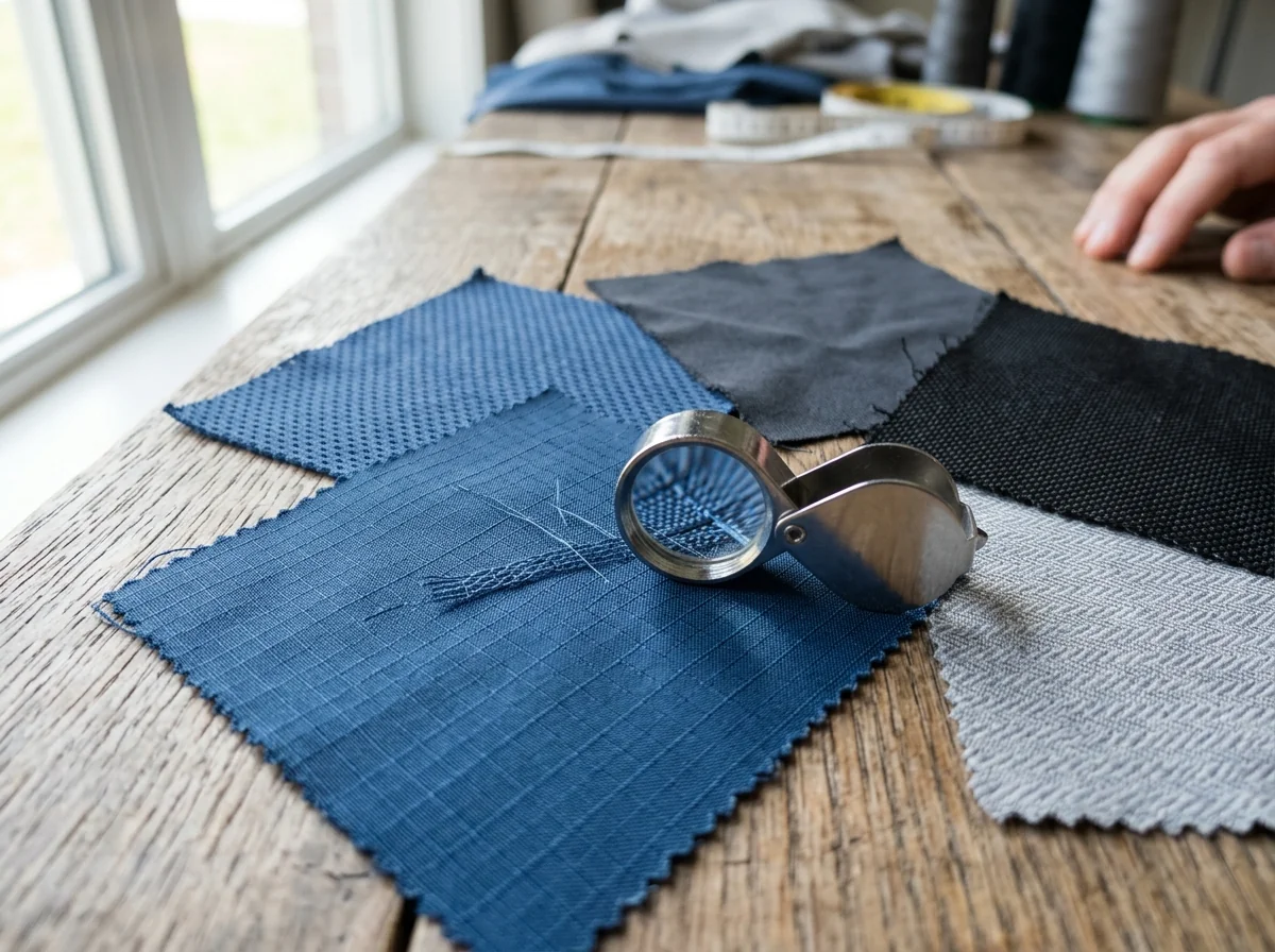 Fabric pick — performance fabric family and swatches