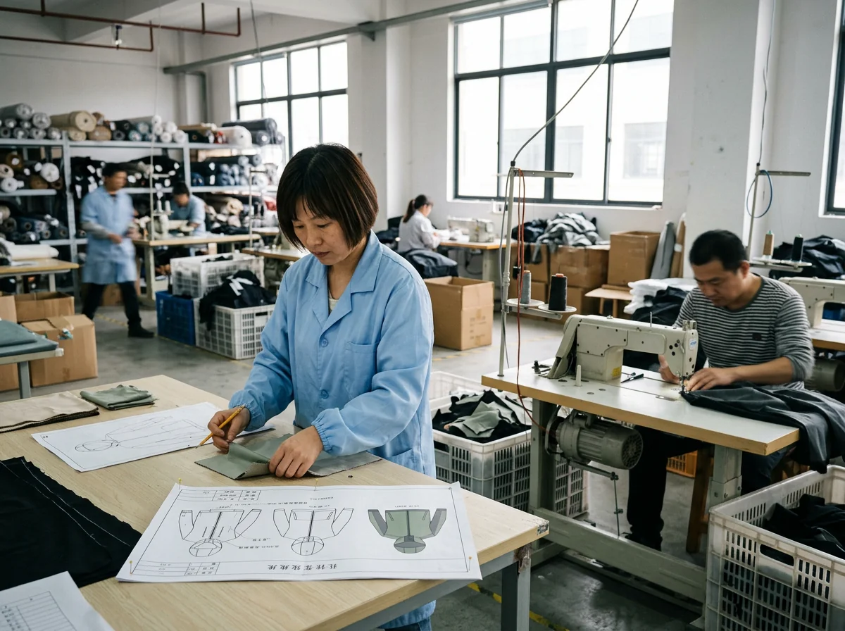 A warehouse of fishing apparel reorders logged to the same spec