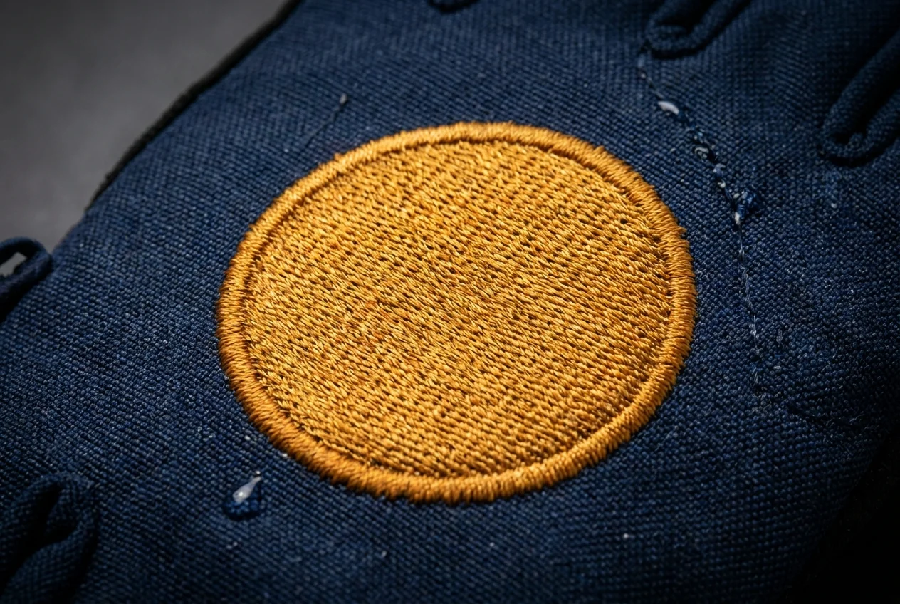 Short-sleeve fishing shirt logo placement zones: chest, sleeve badge, back panel, pocket