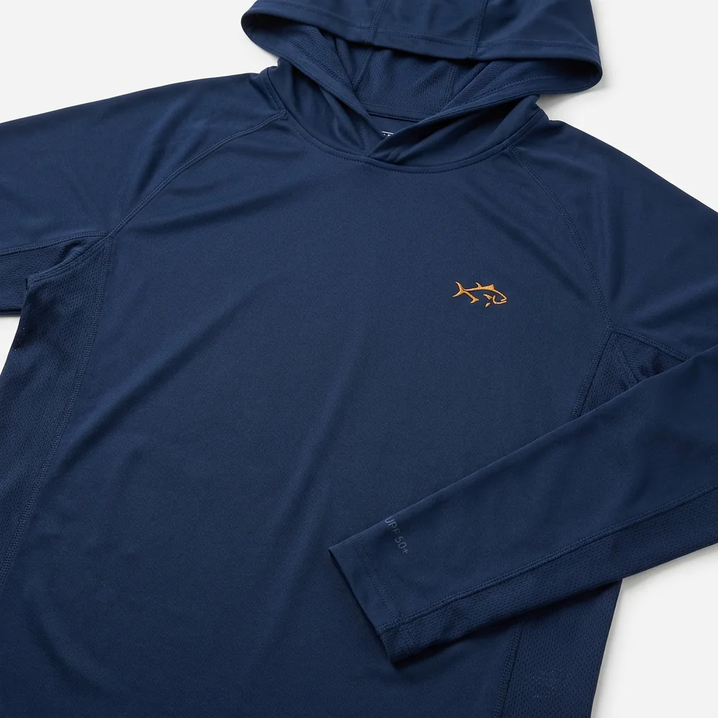 Custom UPF 50+ sun hoodie