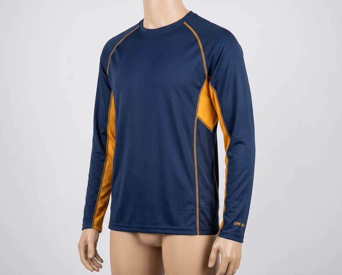 Custom UPF 50+ fishing polo