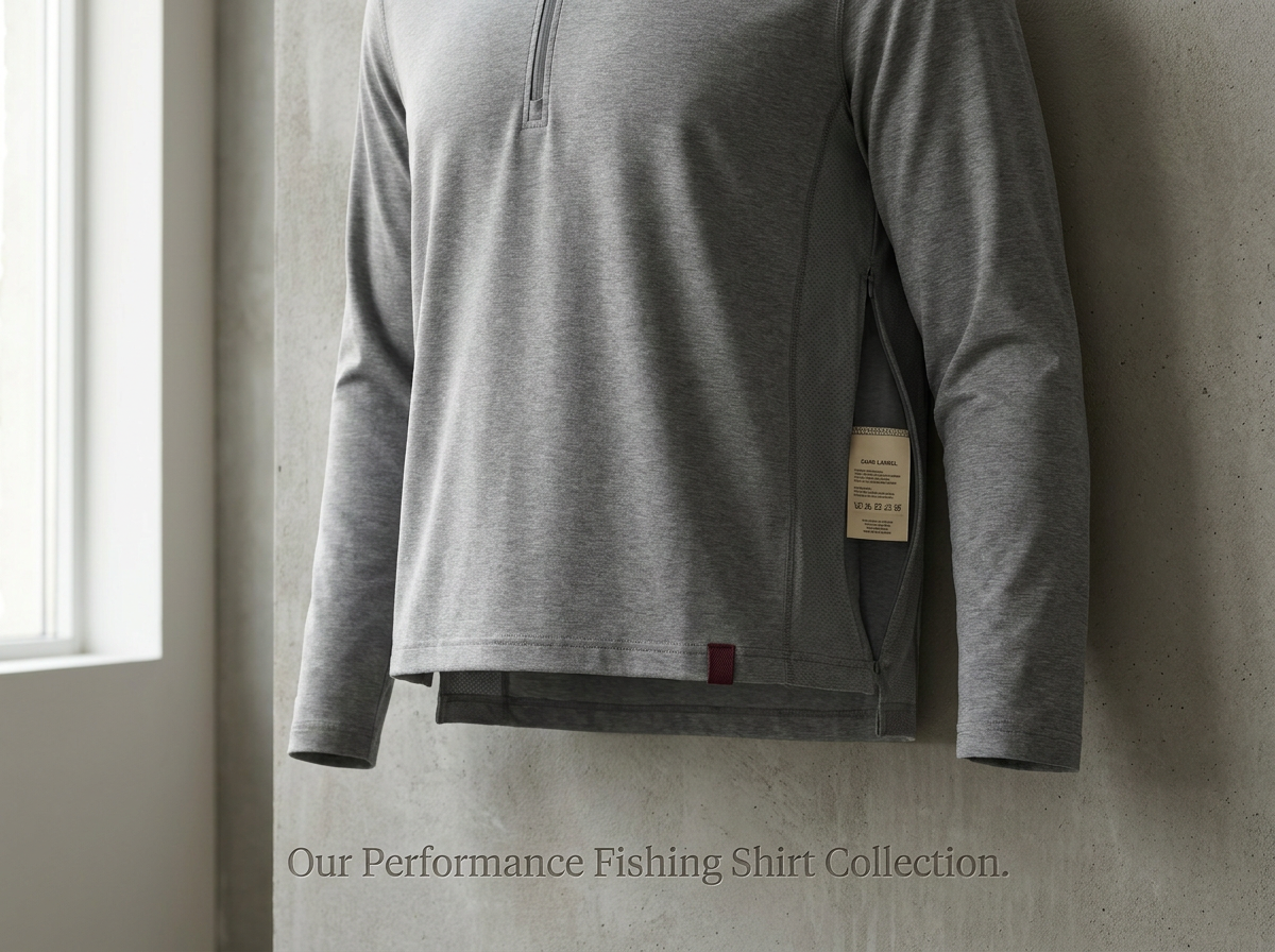 Work shirt after a season of shifts, still sharp and colorfast